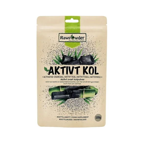 Aktivt Kol pulver 100g