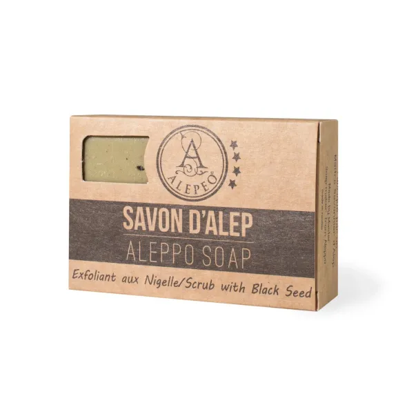 Aleppotvål 8% Scrub 100g