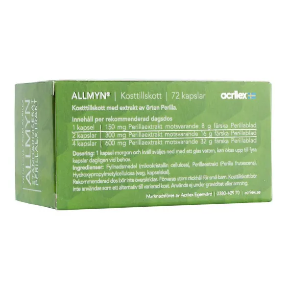 Allmyn 72 kapslar