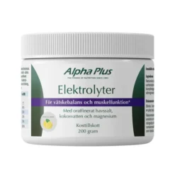 Alpha Plus Elektrolyter Citronsmak 200g