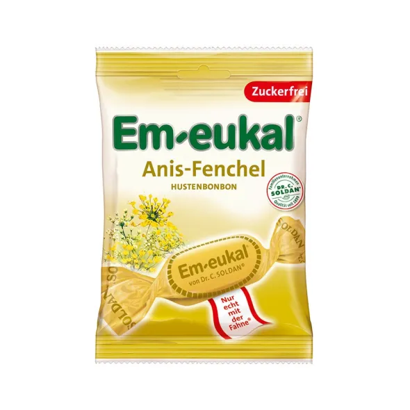 Anis-Fänkål Halstabletter 75g sockerfri