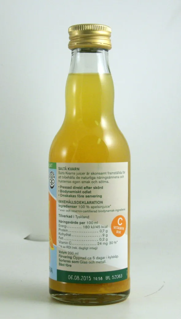 Apelsinjuice 200ml