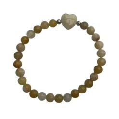 Armband Gul Jade 6mm