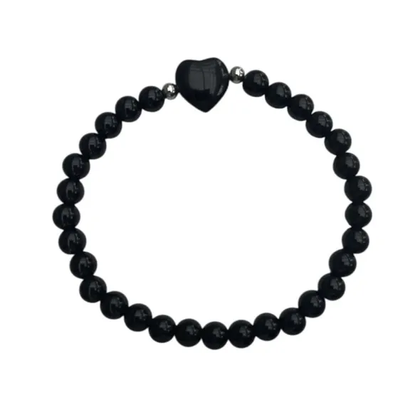 Armband Svart Onyx 6mm