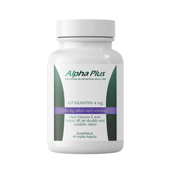 Astaxantin 4mg 60 kapslar