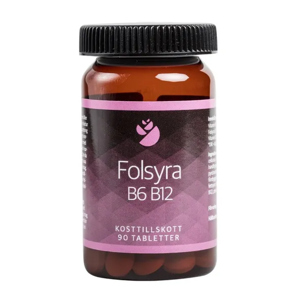 B6 B12 Folsyra 90 tabletter