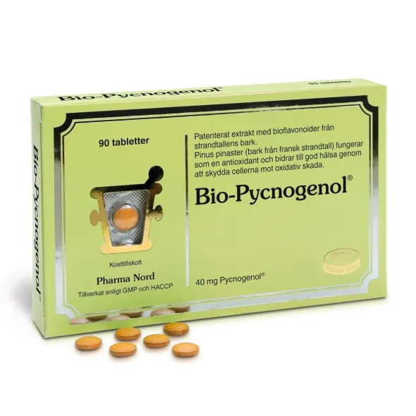 Bio-pycnogenol 90 tabletter