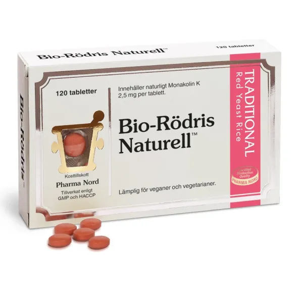 Bio-Rödris Naturell 120 tabletter