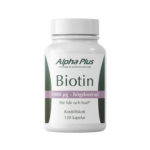 Biotin 120 kapslar