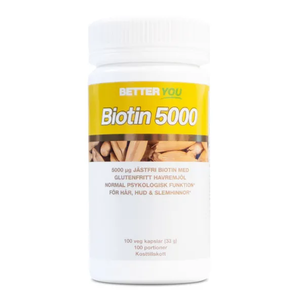 Biotin 5000 100 kapslar