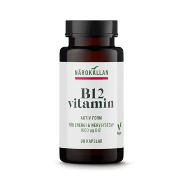 B12 1000 mcg 90 kapslar