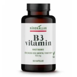 B3 Nikotinamid 100mg 90 kapslar