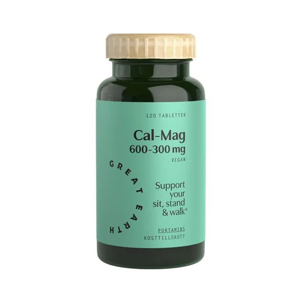 Cal-Mag 600-300mg 120 tabletter