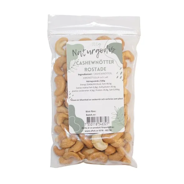 Cashew Rostade/Saltade 100g
