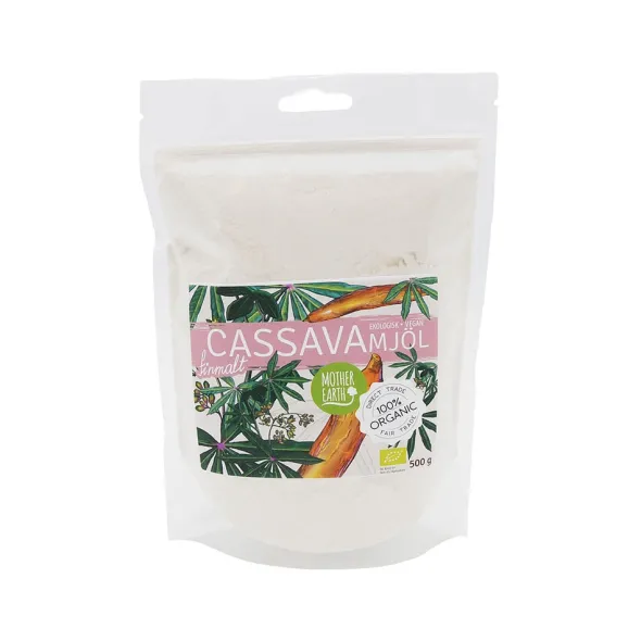 Cassava Mjöl Finmalt 500g