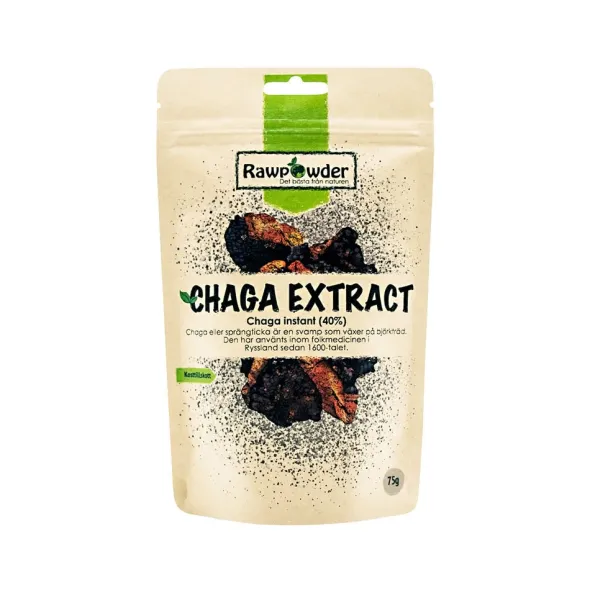 Chagapulver Instant Extrakt 40% 75g