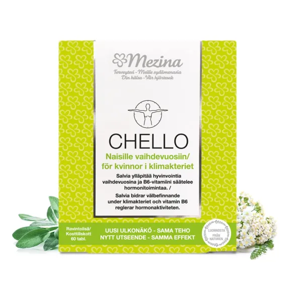 Chello B6 vitamin 60 tabletter
