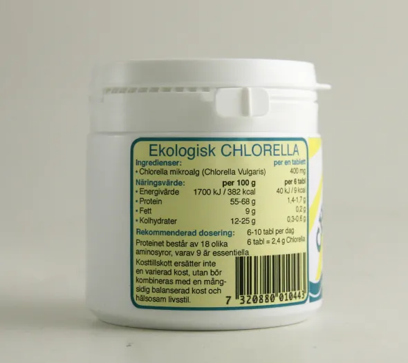 Chlorella 200 tabletter
