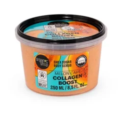 Collagen Boost Shea Sugar Body Scrub Melon Care 250ml