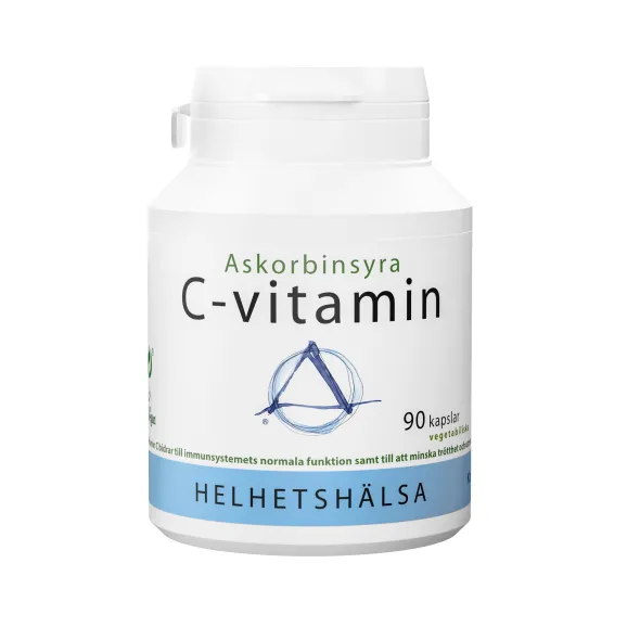 C-vitamin askorbinsyra 600mg 90 kapslar