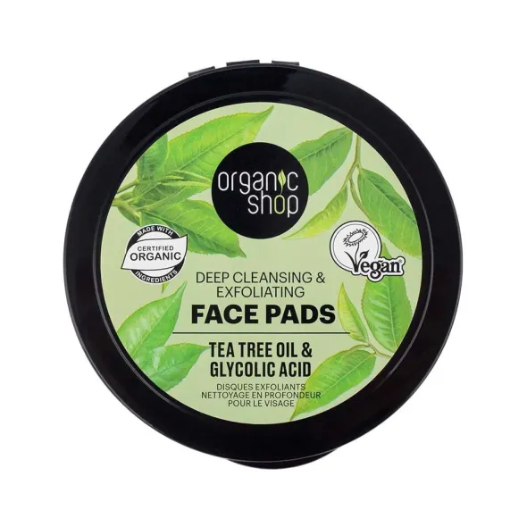 Deep cleansing and exfoliating face pads 20st