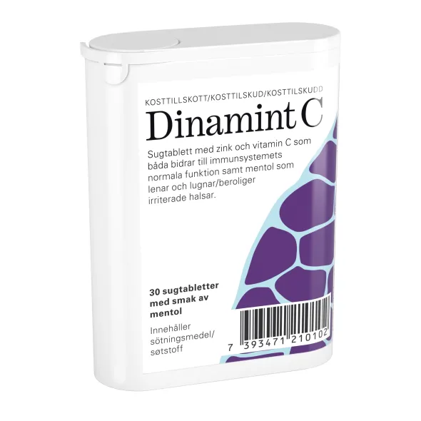 Dinamint 30 st halstabletter