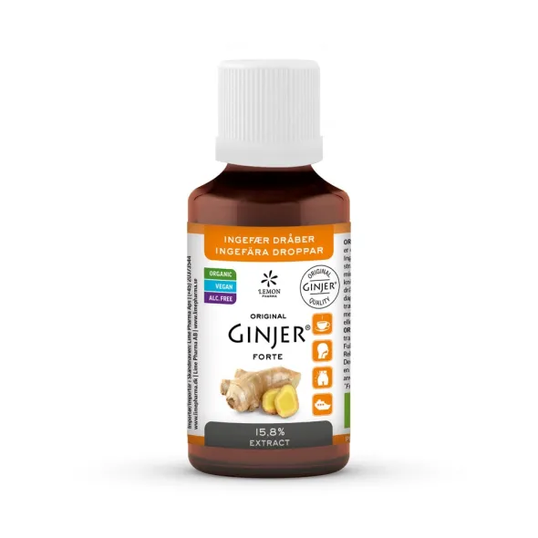 Droppar Ingefära FORTE 50ml