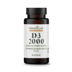 D3 2000 Vegan 90 kapslar