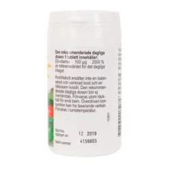 D-Vitamin 100 µg 90 tabletter