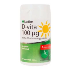 D-Vitamin 100 µg 90 tabletter