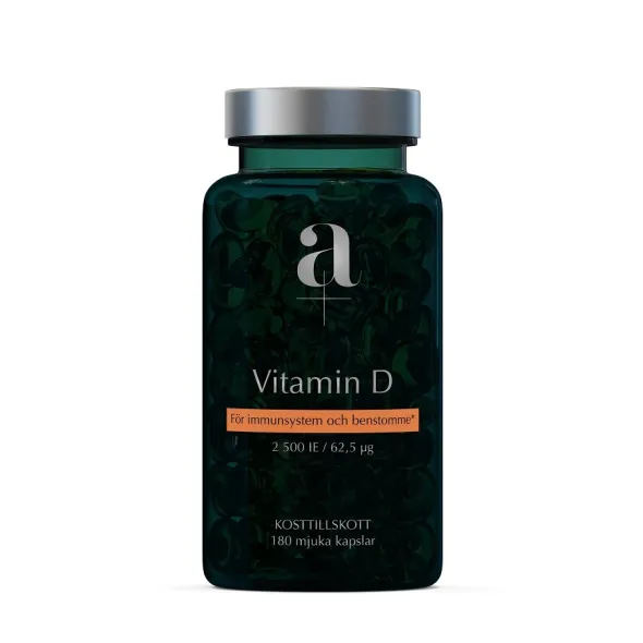 D3-vitamin 2500iE 180 mjuka kapslar