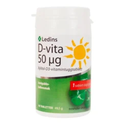 D-Vitamin 50ug 90 tabletter