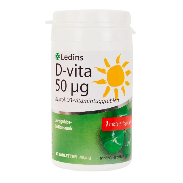 D-Vitamin 50ug 90 tabletter