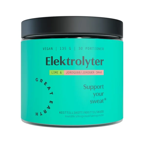Elektrolyter Jordgubb/Lime 135g