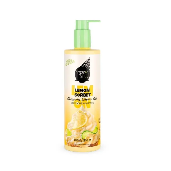 Energising Shower Gel Lemon Sorbet Delicious Moments 400ml