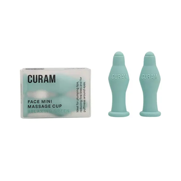Face Mini Massage Cup Relaxing Green