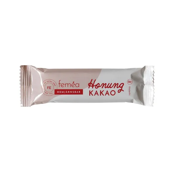 Feméa Hemjärnsbar Honung&Kakao 60g