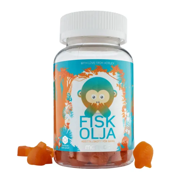 Fiskolja 60 tuggtabletter