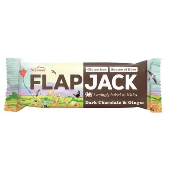Flapjack Dark Chocolate & Ginger 80g