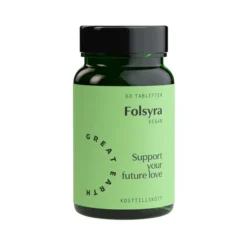 Folsyra 400mcg 60 tabletter