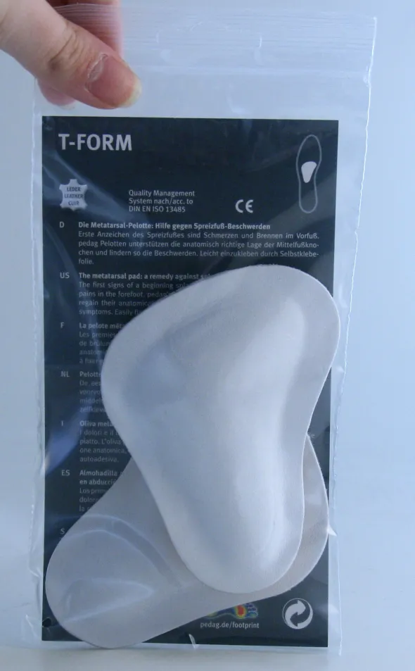 Förfotsstöd T-Pelotte XL
