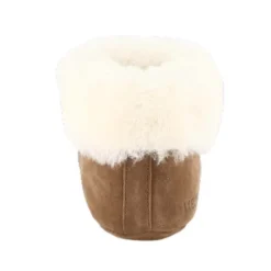 Fårskinnstofflor Dam Beige/Vit 38