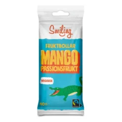 Fruktbollar Mango,Passionsfrukt 40g