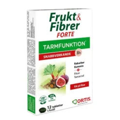 Frukt & Fibrer Forte 12 tabletter