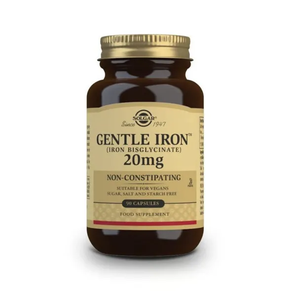 Gentle Iron Bisglyceinate 20 mg 90 kapslar