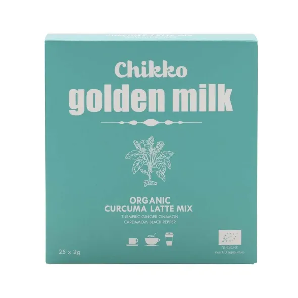 Golden Milk Lattemix med gurkmeja sticks