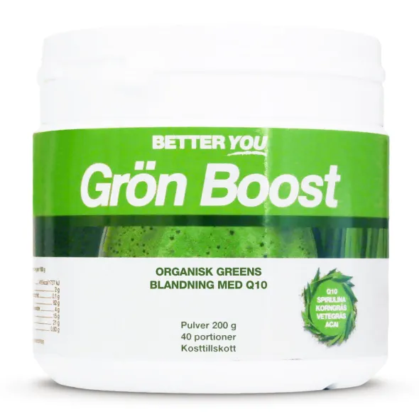 Grön Boost pulver 200g