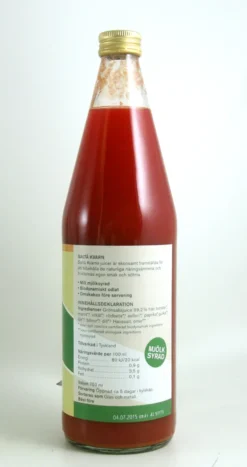 Grönsaksjuice 750ml