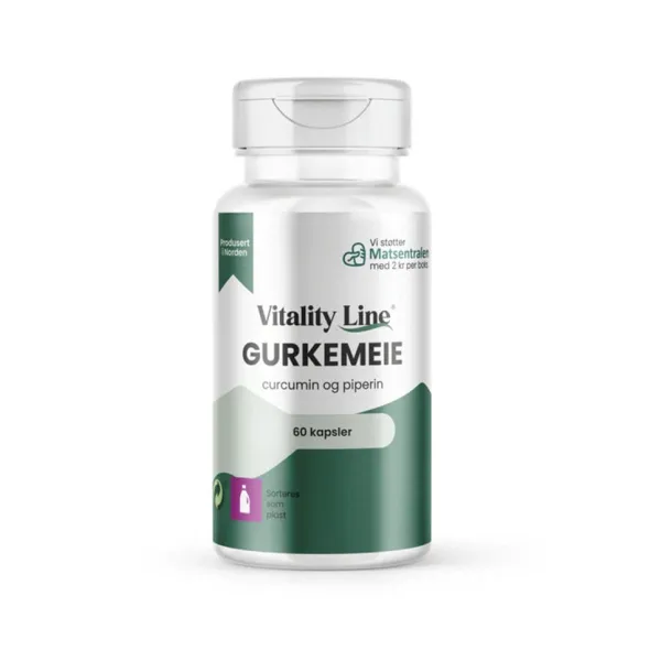 Gurkmeja 600mg 60 kapslar