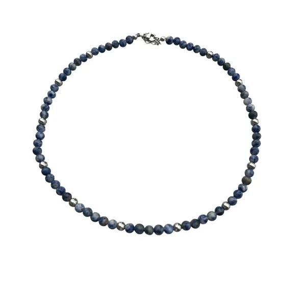 Halsband Sodalit 6mm